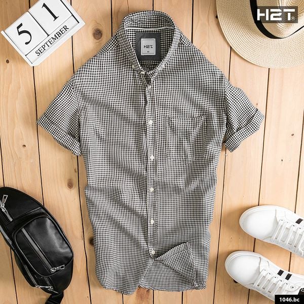  Áo Sơ Mi Cộc Tay 1046BcL 