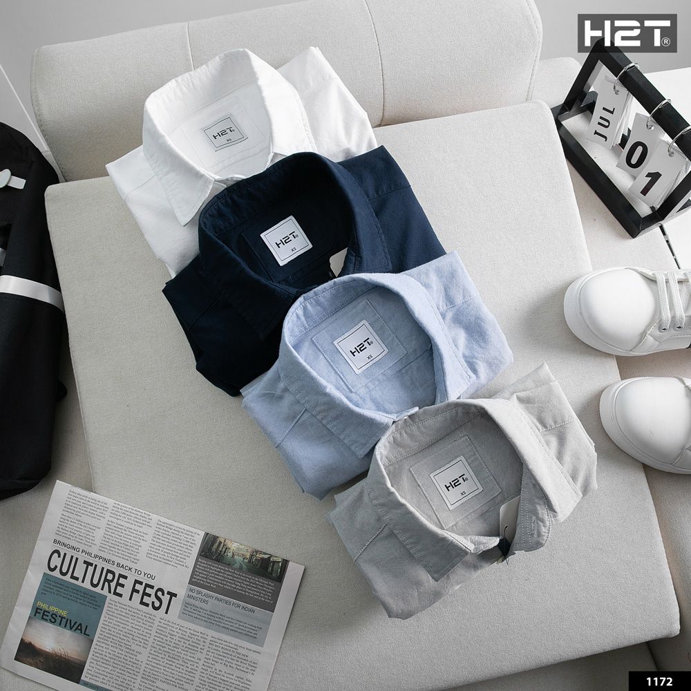  Áo Sơ Mi Cộc Tay 1172GcL 