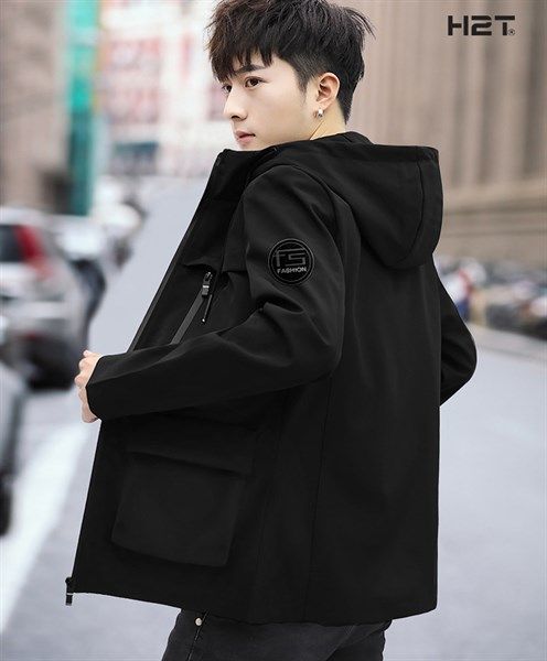  Áo Khoác Gió Có Mũ 0979BcL 