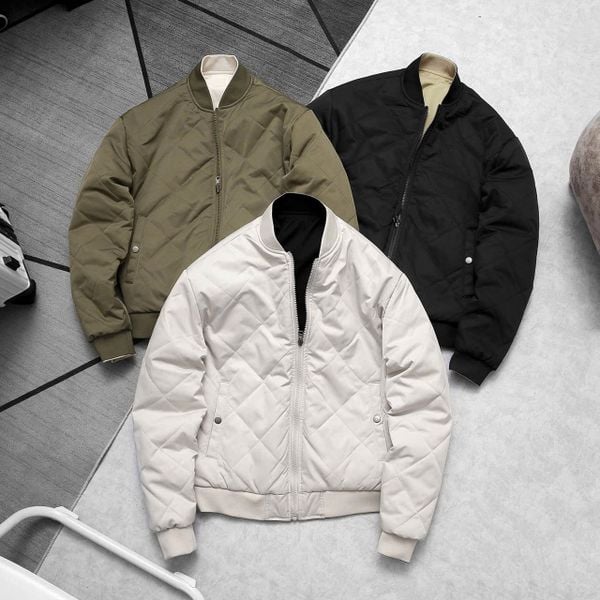  Áo Khoác Bomber Trần Trám Hai Mặt 1845 