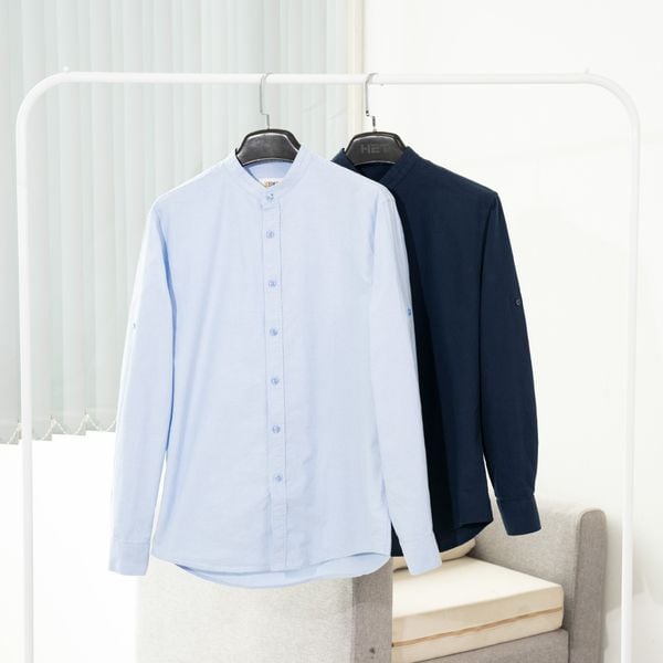  Áo Sơ Mi Oxford Cổ Trụ Collar Shirts 1650 