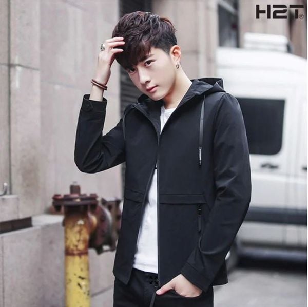  Áo Khoác Gió Có Mũ 0361BcL 