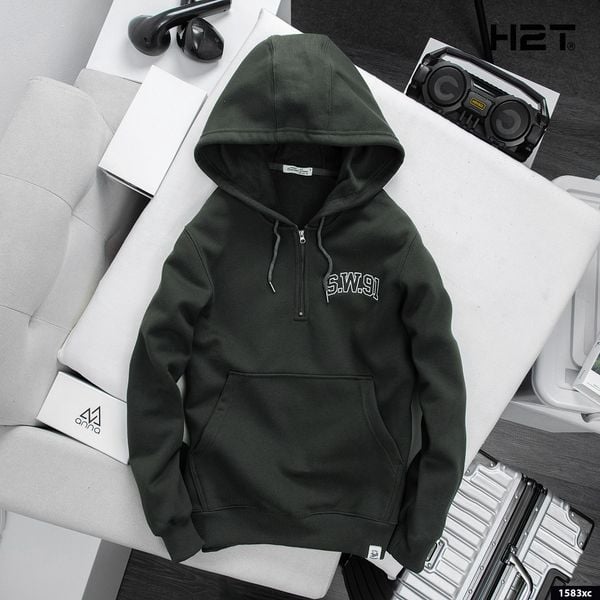  Áo Hoodie Nỉ Bông Cổ Zip SW91 1583 