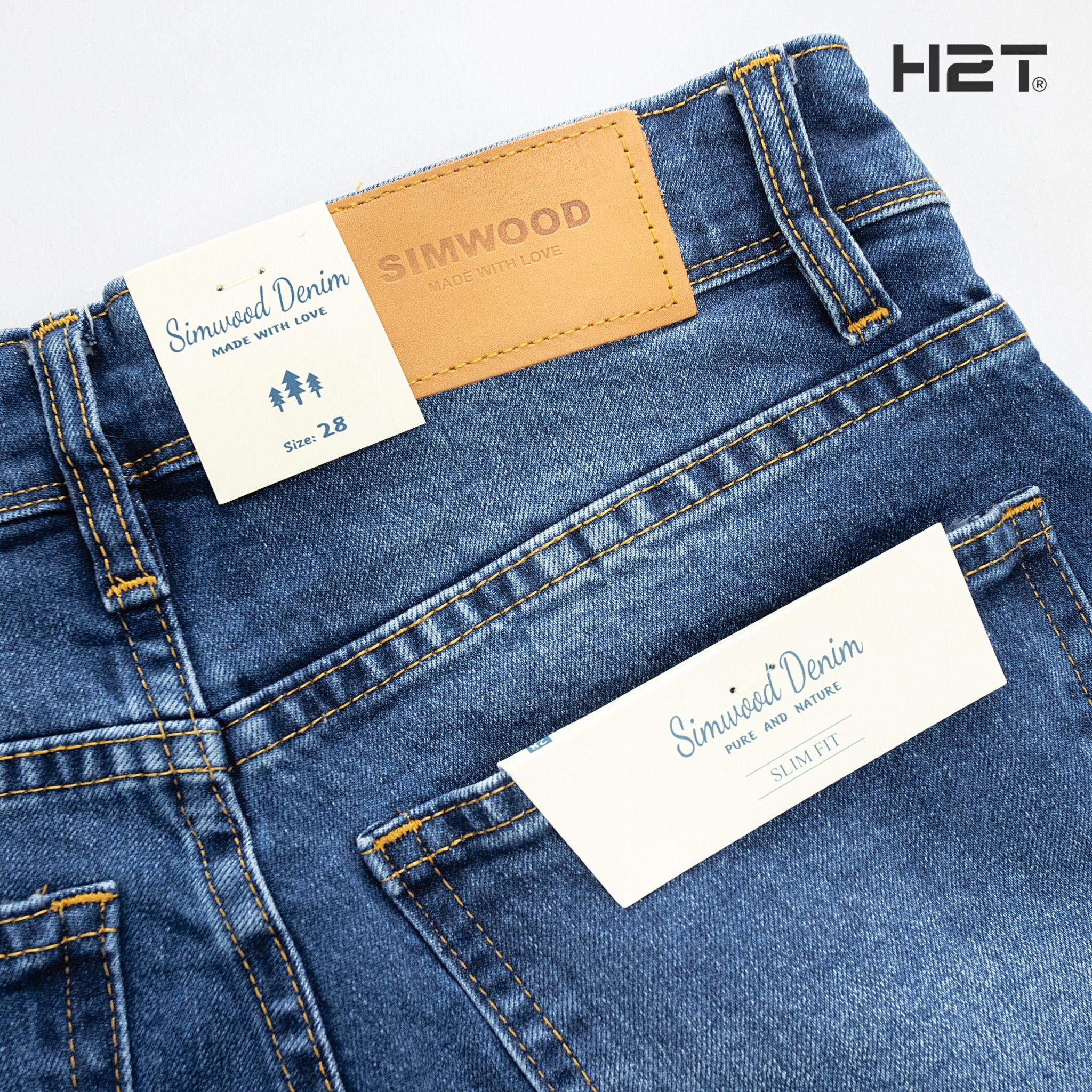  Quần Jeans Simwood Denim Printed 1398 