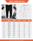  Quần Jeans Simwood Denim Black Ripped Slimfit 1544 