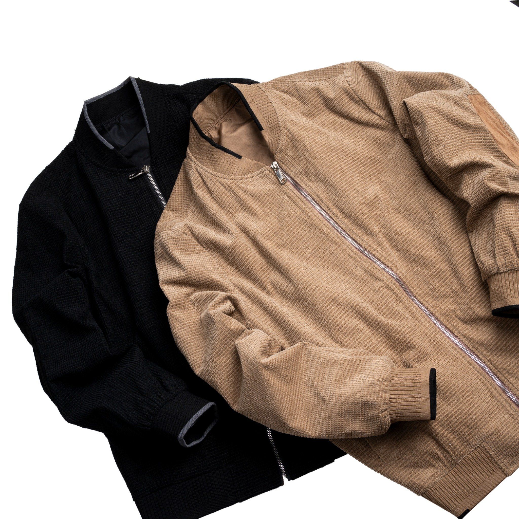  Áo Khoác Bomber Pique Hai Lớp 1598 