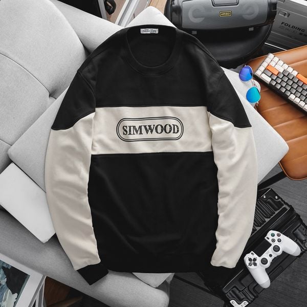  ÁO Nỉ Da Cá ColorBlock 1605 