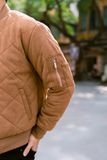  Áo Khoác Bomber Suede Da Lộn Trần Trám 1688 