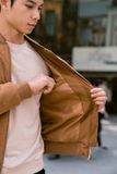  Áo Khoác Bomber Suede Da Lộn Trần Trám 1688 