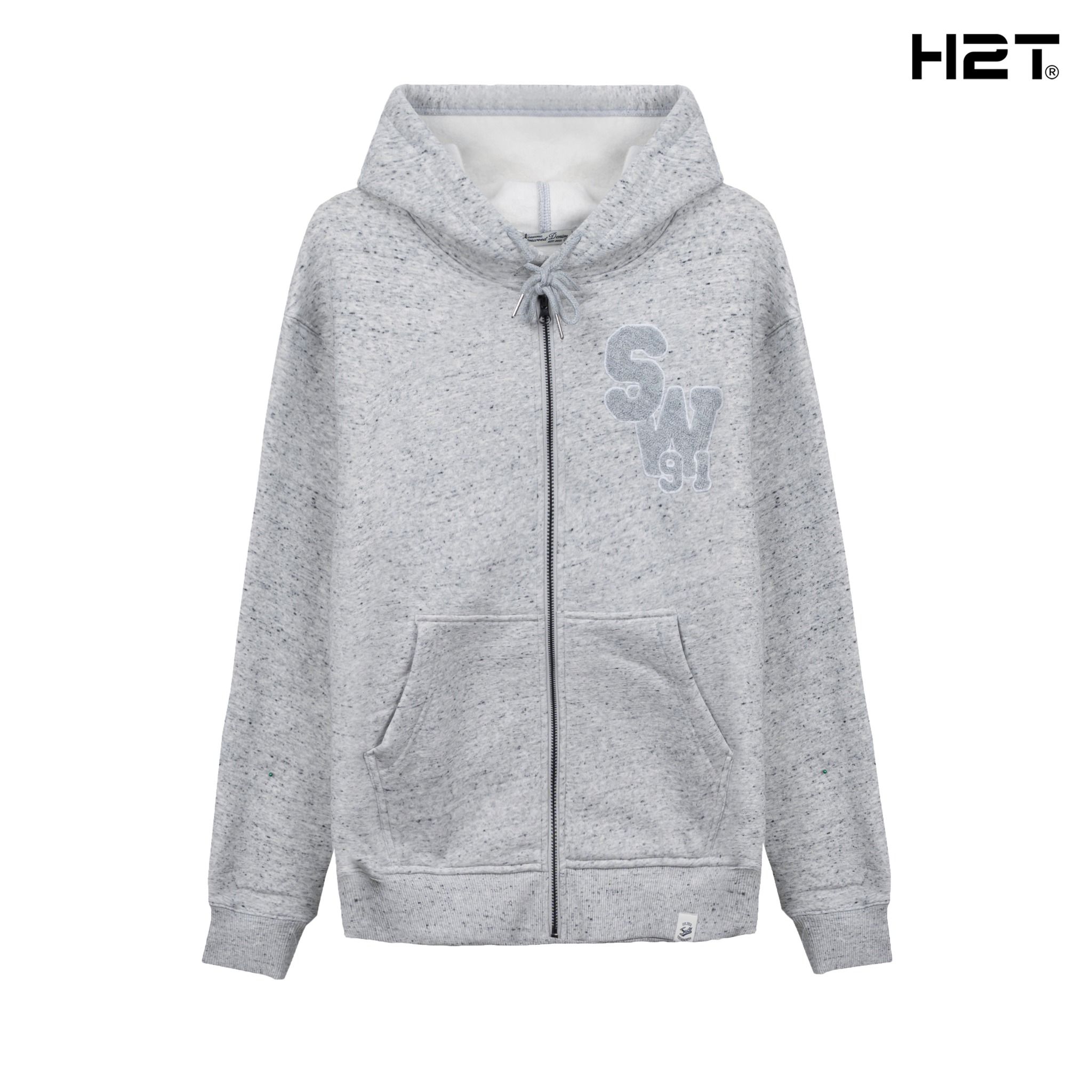  Áo Hoodie Zip Nỉ Bông Logo Thêu Xù SW91 1587 