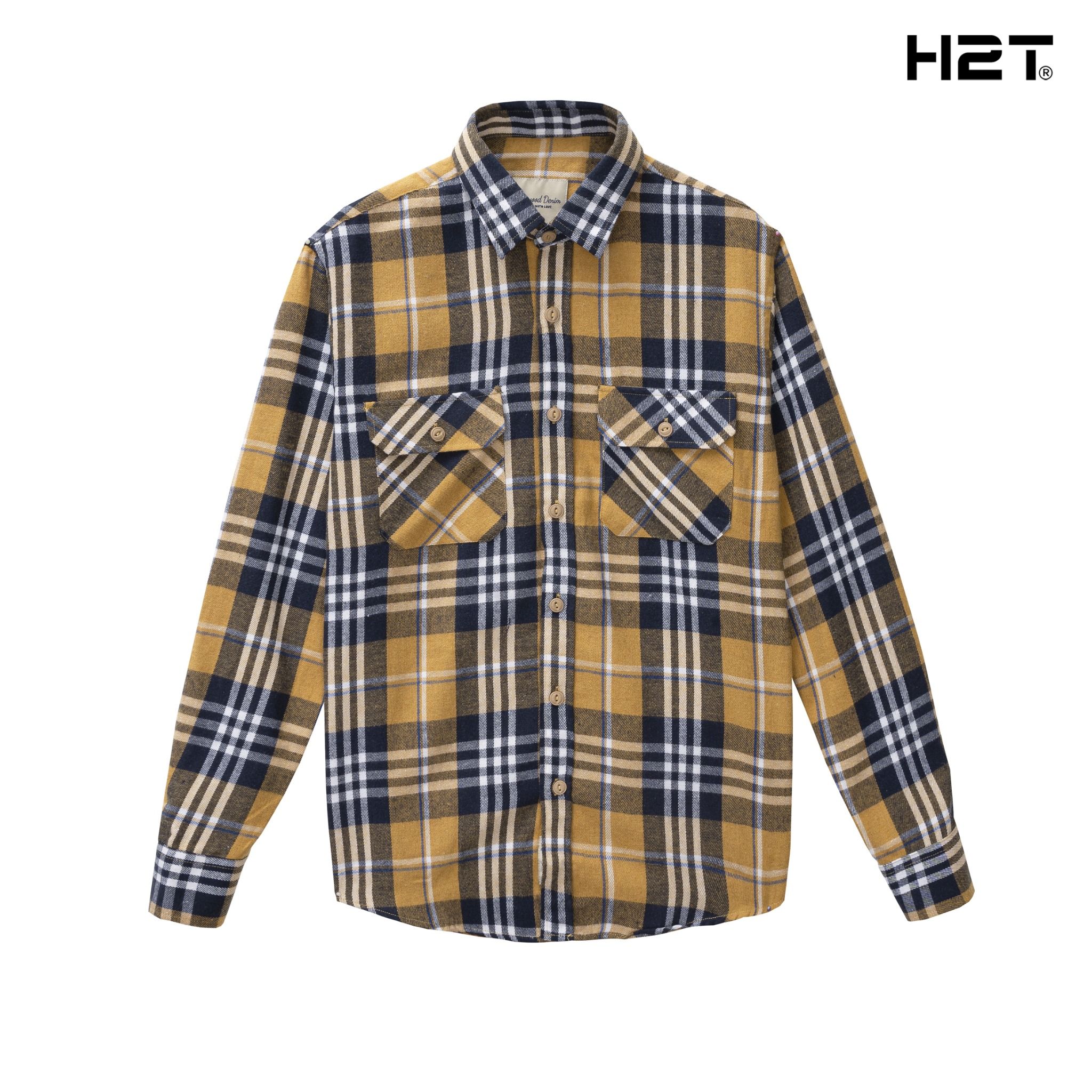  Sơ Mi Flannel Vải Dạ Kẻ Caro 1580 