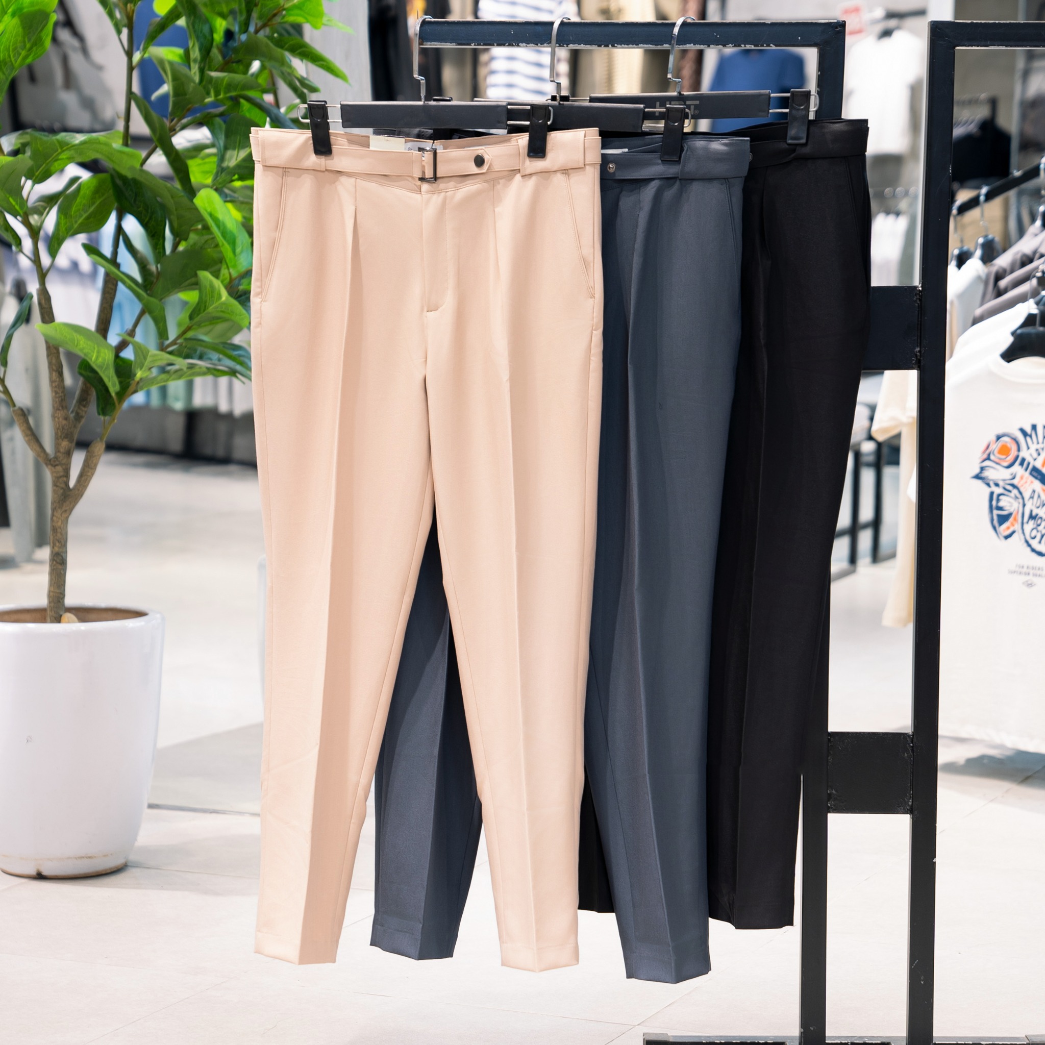 Quần Âu Simwood Belted Pants 1640