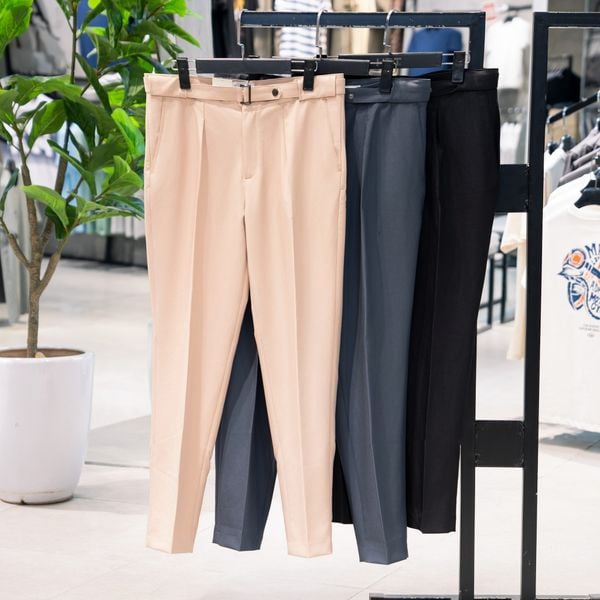  Quần Âu Simwood Belted Pants 1640 