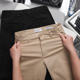  Quần Kaki Smart Fit Lưng Thun Ẩn Simwood Denim 1717 