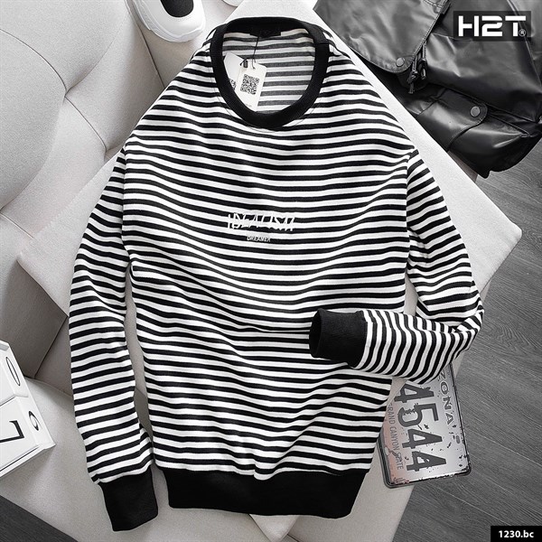 ÁO LEN HỌA TIẾT KẺ NGANG 1230