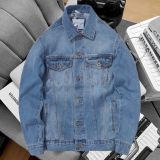  Áo Khoác Jean Slim Fit Denim Jacket 1764 