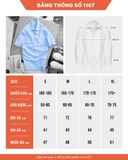  Áo Sơ Mi Cộc Tay 1167BcL 