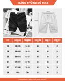  Quần Shorts Jeans Simwood Denim Dark Black 1548 