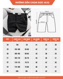  Quần Shorts Kaki Side Button 1632 