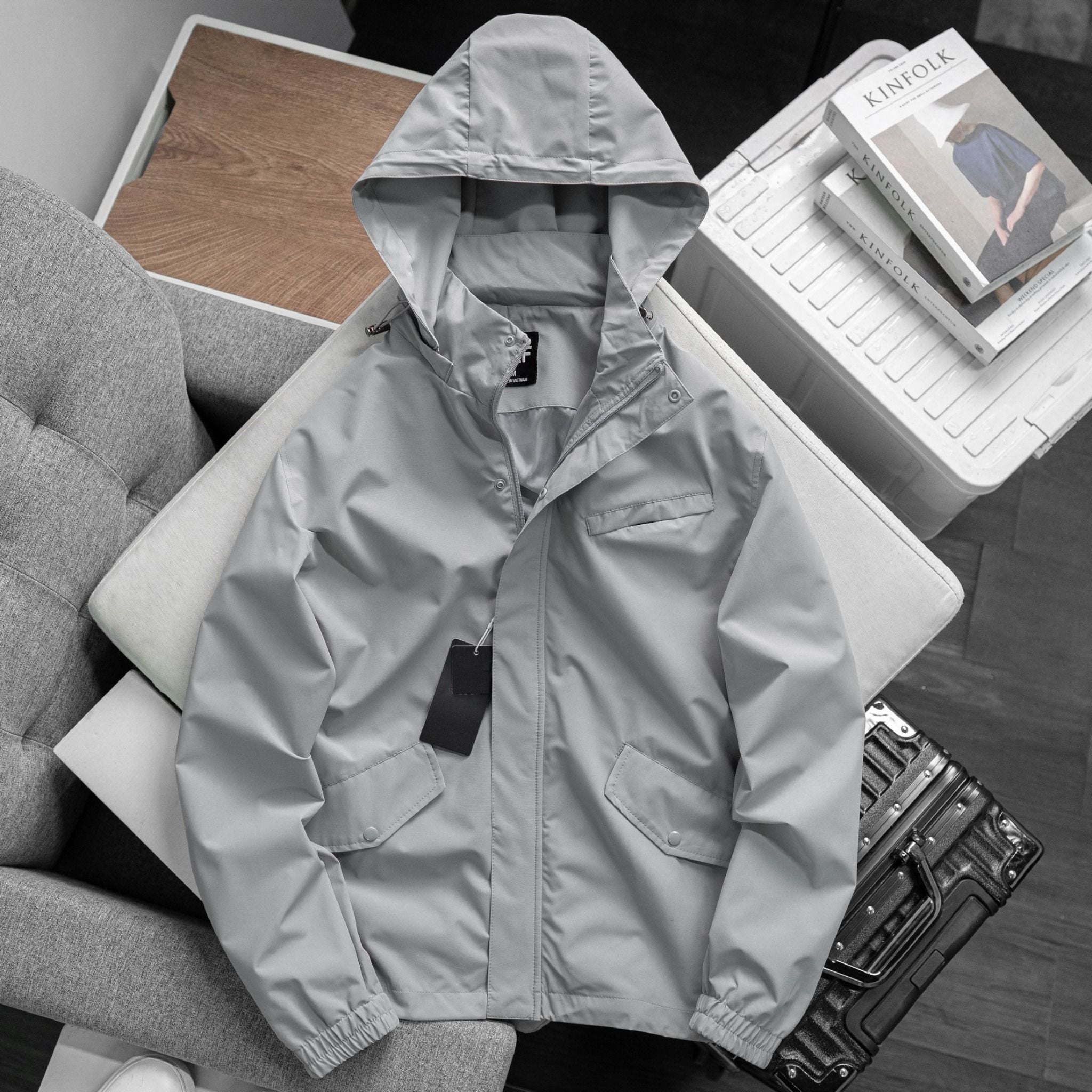  Áo Gió Chống Nước Hai Lớp 1668 