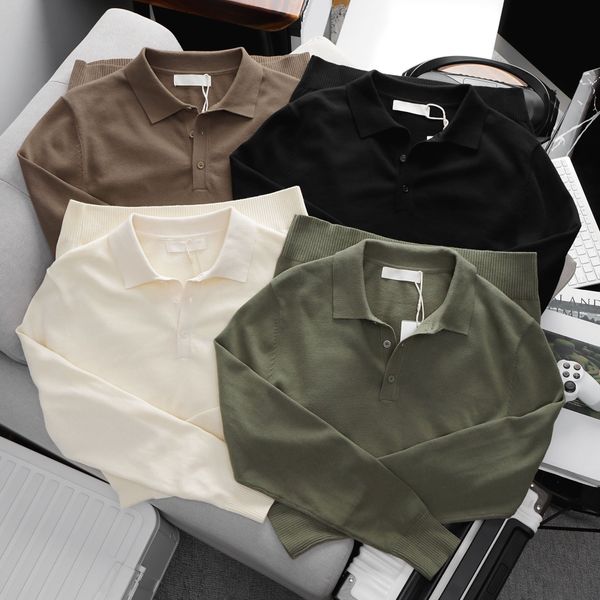  Áo Len Polo Cashmere Blend Knit 1686 