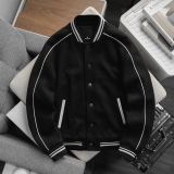  Áo Bomber Varsity Dạ Lót Lông Phối Viền 1690 