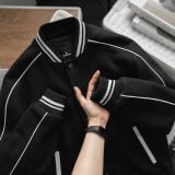  Áo Bomber Varsity Dạ Lót Lông Phối Viền 1690 