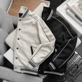  Áo Bomber Varsity Dạ Lót Lông Phối Viền 1690 