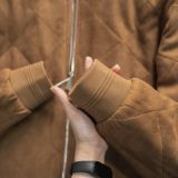  Áo Khoác Bomber Suede Da Lộn Trần Trám 1688 