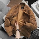  Áo Khoác Bomber Suede Da Lộn Trần Trám 1688 