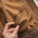  Áo Khoác Bomber Suede Da Lộn Trần Trám 1688 