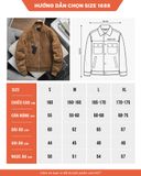  Áo Khoác Bomber Suede Da Lộn Trần Trám 1688 