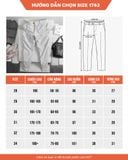  Quần đũi Ống Đứng 1742 