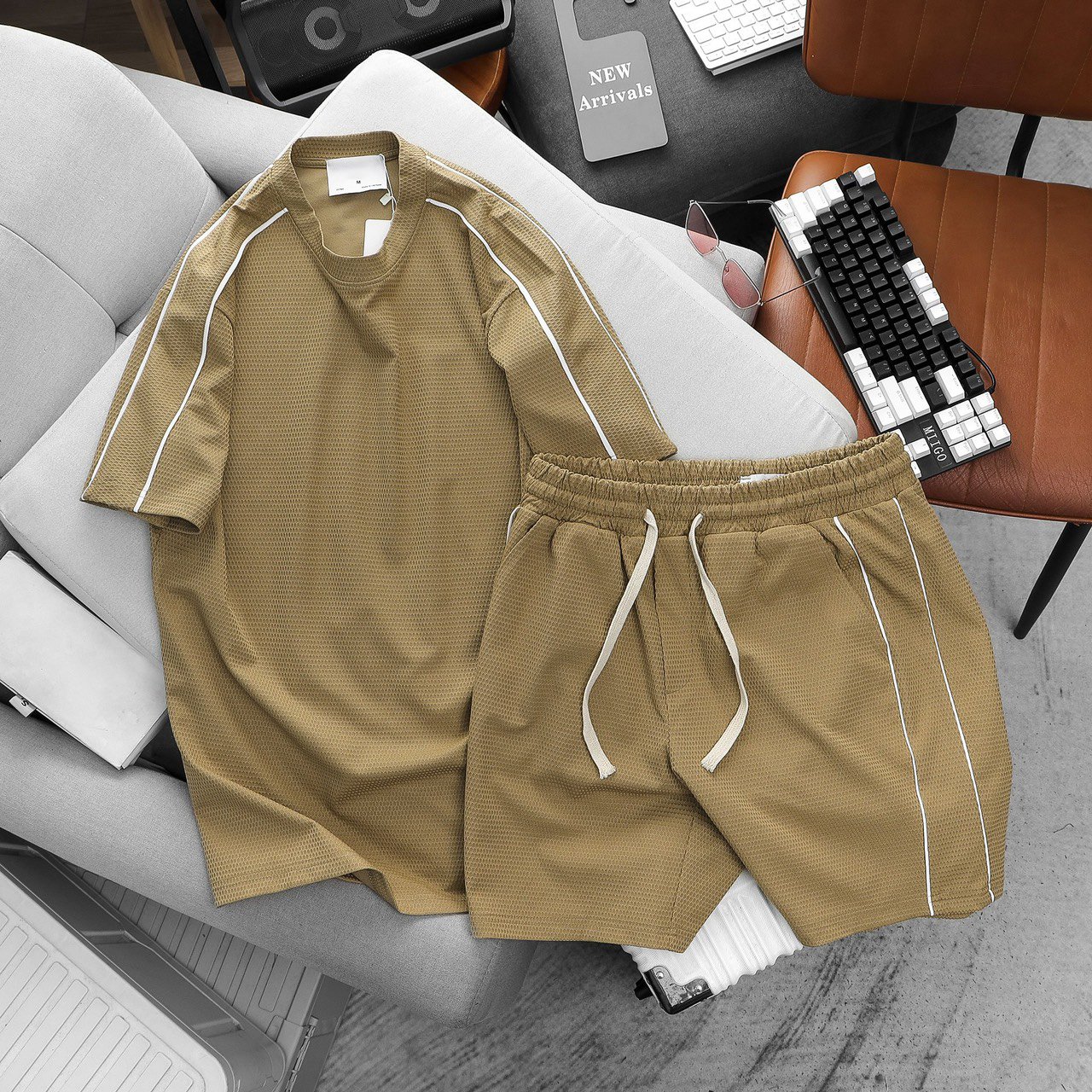 Bộ Thể Thao Phối Viền Sporty Set 1751