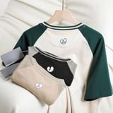  Áo Thun Raglan Sporty 1758 