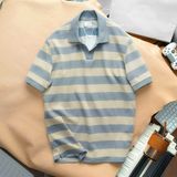  Áo PoLo Interlock Sọc Ngang 1757 