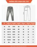  Quần Jean Slim Fit Super Stretchy 1763 
