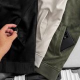  Áo Bomber Da Lộn Suede Jacket  Jacket 1768 