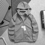  Áo Khoác Gió Lót Cổ Cao Lót Lưới Chống Nước 1780 