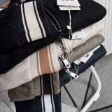  Áo Bomber Da Lộn Phối Viền Suede Jacket 1789 