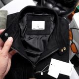  Áo Khoác Da Lộn Cổ Đứng Suede Jacket 1790 