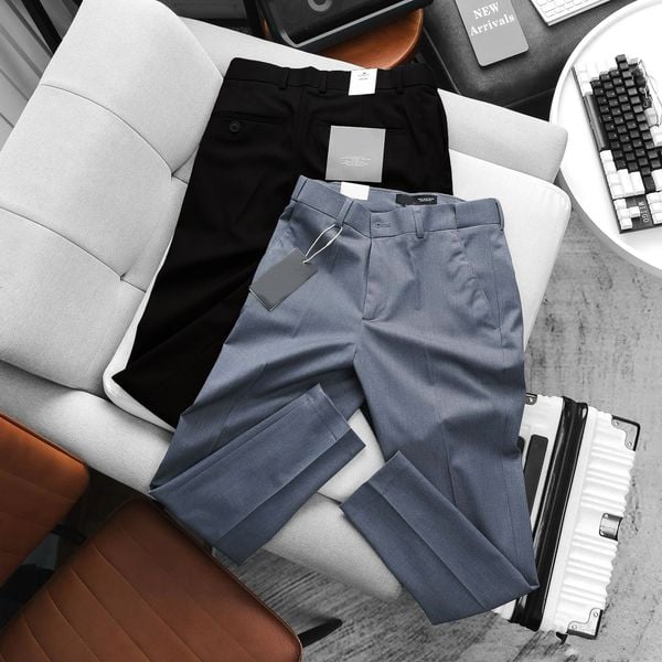  Quần Âu SlimFit Cạp Phối Chun 1799 