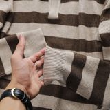  Áo Len Polo Sọc Ngang Stripe Sweater 1805 