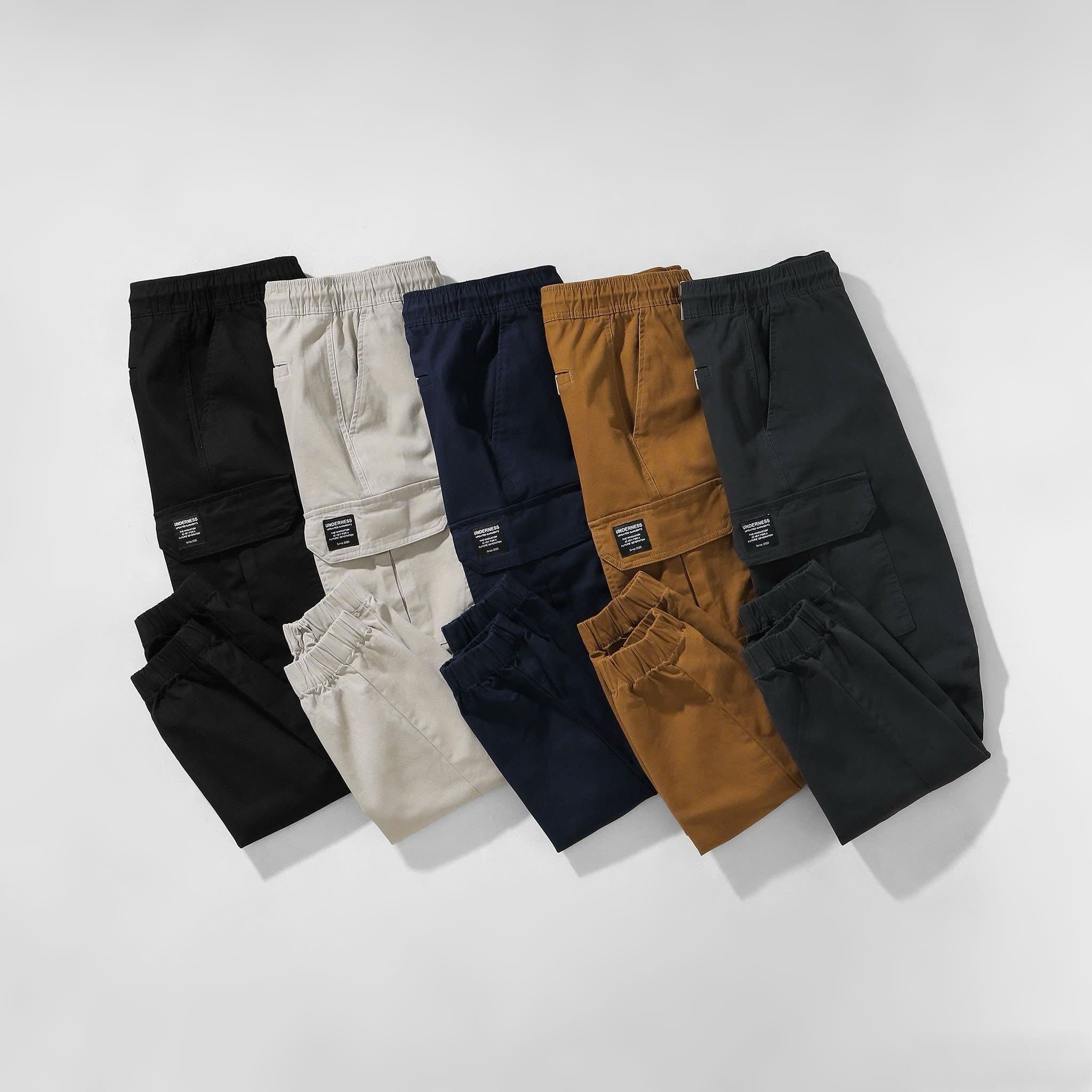  Quần Jogger Kaki Túi Hộp 1808 