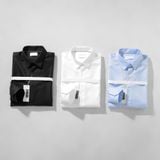  Áo Sơ Mi Cotton Gân Chéo Anti-Wrinkle Shirt 1807 