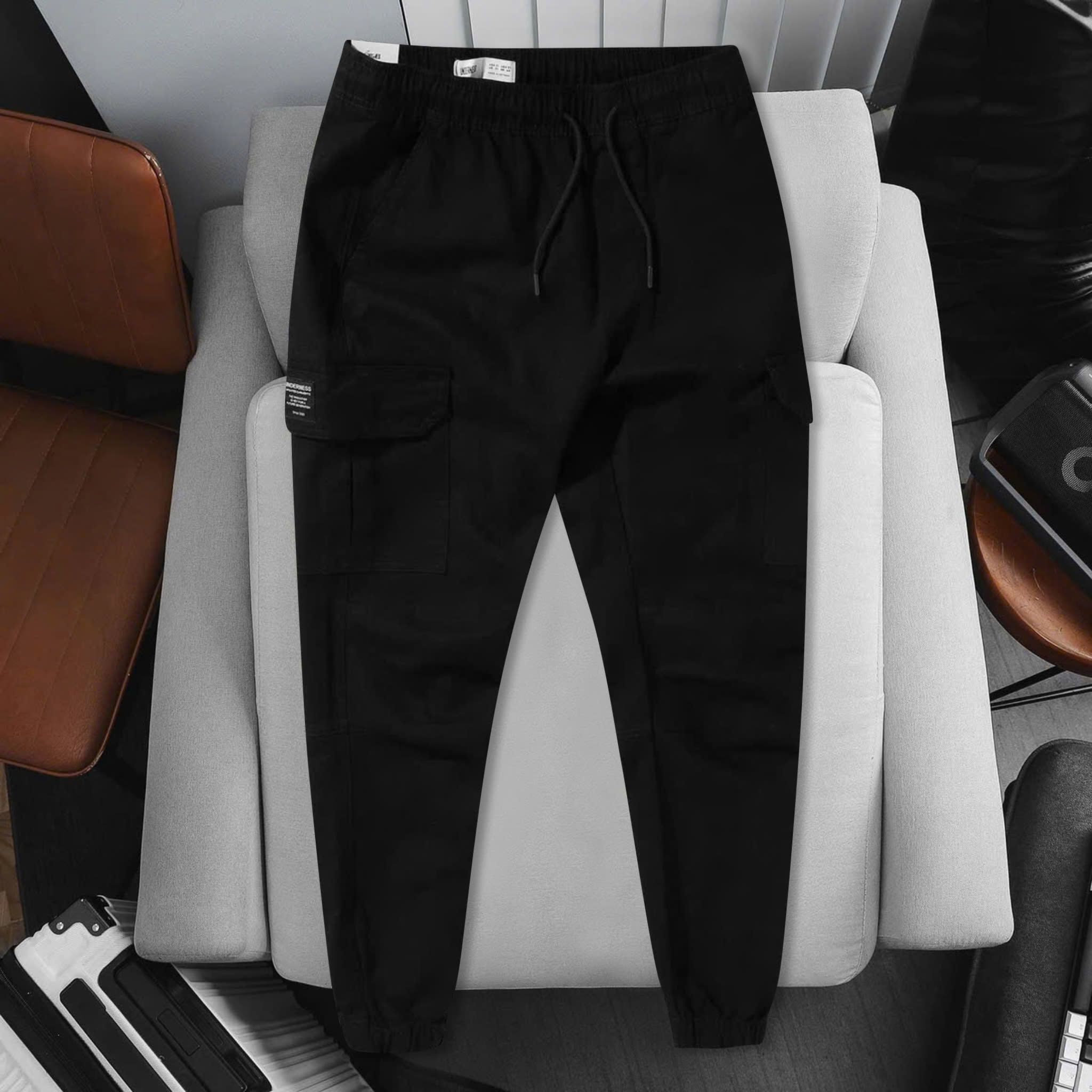  Quần Jogger Kaki Túi Hộp 1808 