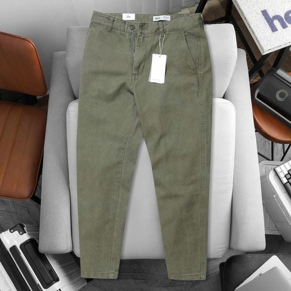  Quần Kaki Giả Jeans Straight Fit 1806 