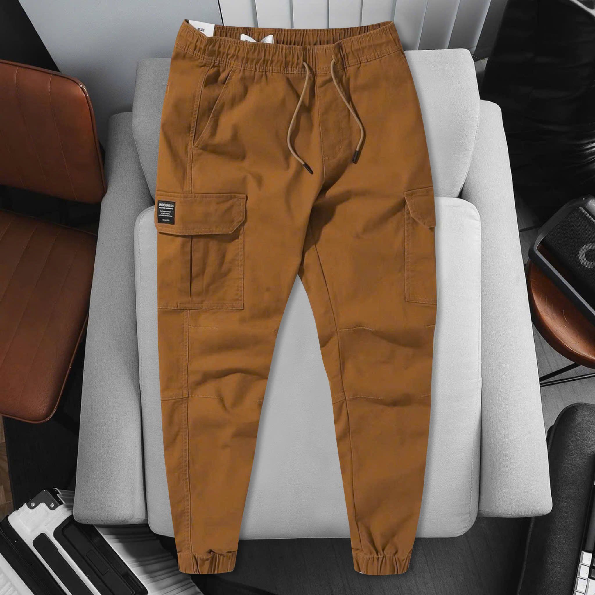  Quần Jogger Kaki Túi Hộp 1808 