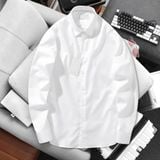  Áo Sơ Mi Cotton Gân Chéo Anti-Wrinkle Shirt 1807 