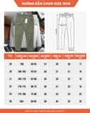  Quần Kaki Giả Jeans Straight Fit 1806 